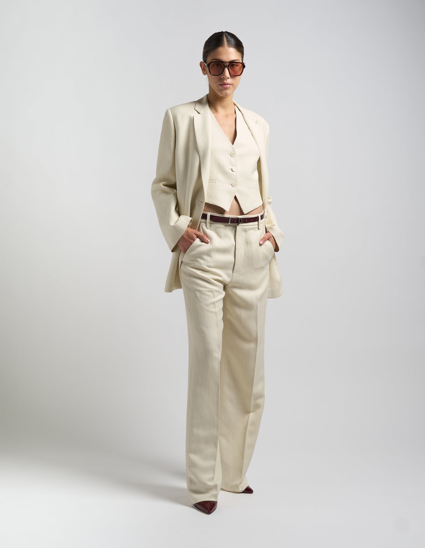 DONDUP DAMEN Slim-Fit Weste
