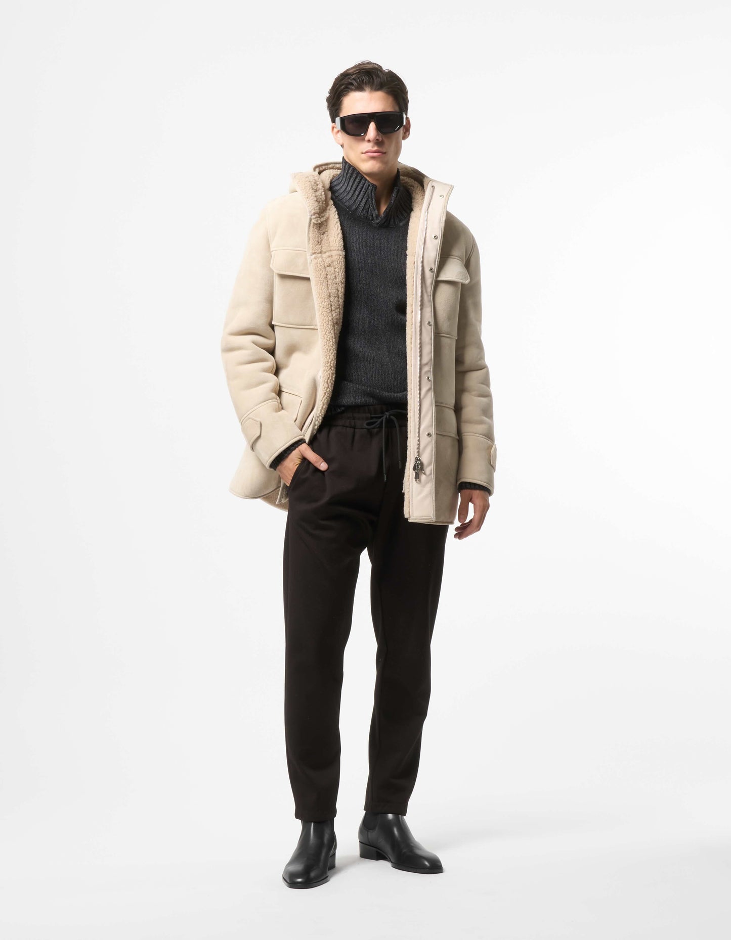 Dondup Shearling-Jacke Herren