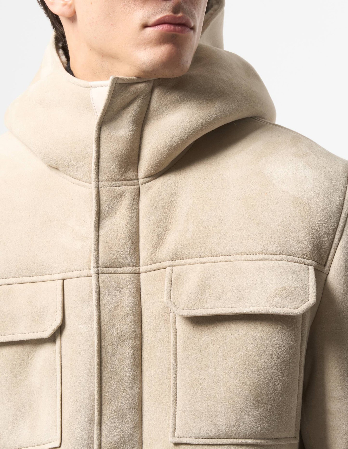 Dondup Shearling-Jacke Herren