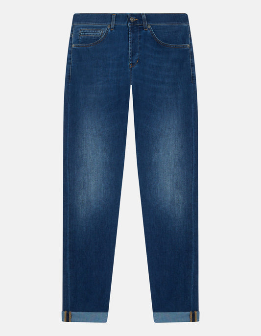 Dondup Herren Skinny-Fit Jeans George aus Stretch-Denim
