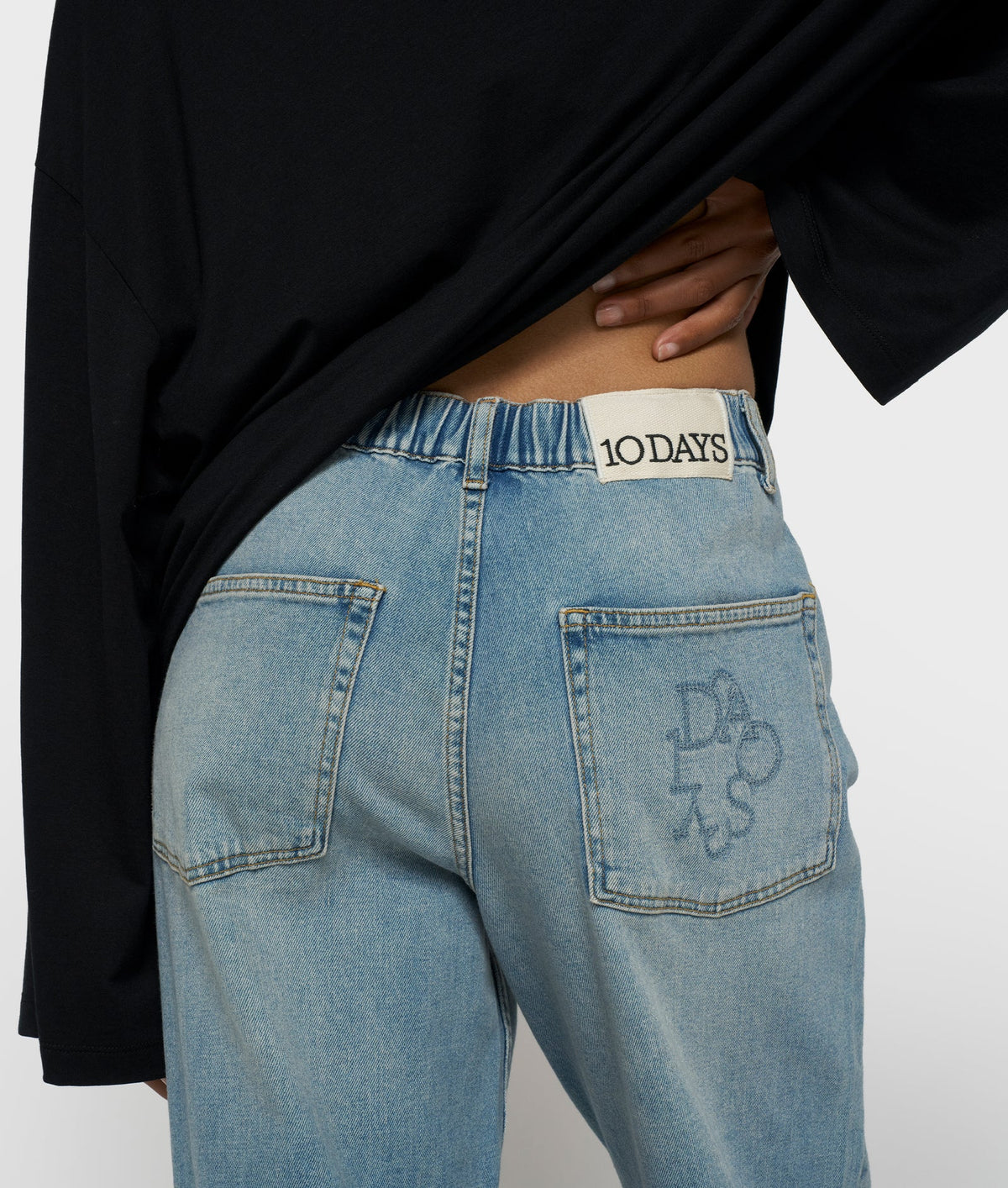 10 DAYS STRAIGHT LEG DENIM PANTS