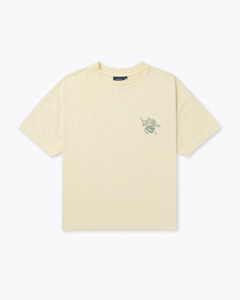 Denham OSAKA CHERUB TEE Heavy Jersey - Boxy Fit Damen