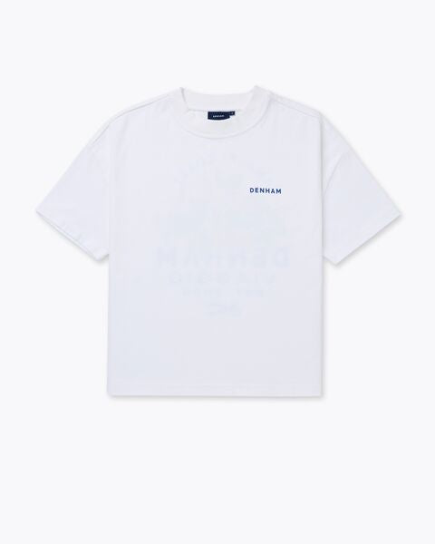 Denham OSAKA AMALFI TEE Heavy Core Jersey - Boxy Fit Damen